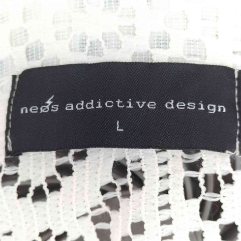 neos aggictive design カットワークシャツ メンズ JPN:L