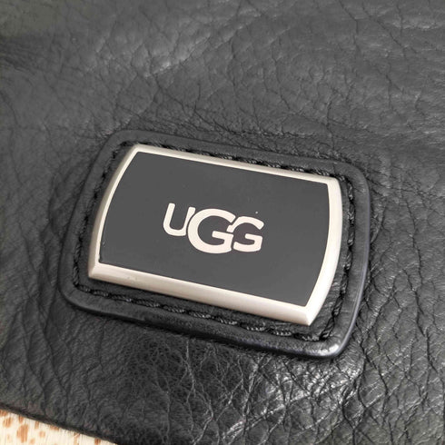 アグ UGG ハラコ パイソン柄 ショルダーバッグ レディース