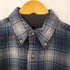 ペンドルトン PENDLETON 70S USA製 L/S BD オンブレチェックウールシャツ メンズ import:M