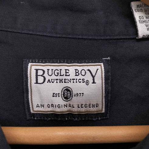 ビューグルボーイ Bugle Boy バングラディシュ製 フロントジップポケット 半袖シャツ メンズ XL