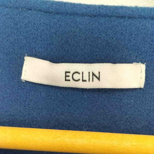 エクラン ECLIN ノーカラー デザインコート レディース FREE