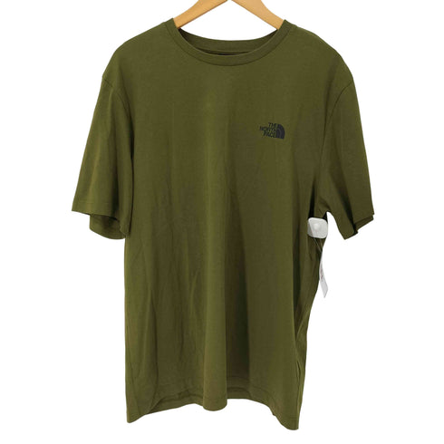 ザノースフェイス THE NORTH FACE S/S フロントロゴプリントクルーネックTシャツ メンズ import:XL