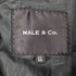 メイルアンドコー MALE & Co. ストライプテーラードジャケット メンズ