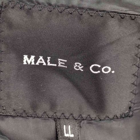 メイルアンドコー MALE & Co. ストライプテーラードジャケット メンズ