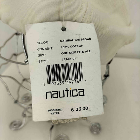 ノーティカ NAUTICA レザー切替 ツートンキャップ メンズ