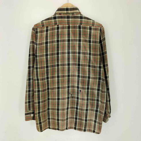 ブレント BRENT 50S~60S チェックネルシャツ メンズ 14 1/2