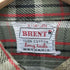 ブレント BRENT 50S~60S チェックネルシャツ メンズ 14 1/2