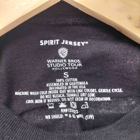 スピリットジャージ SPIRIT JERSEY WARNER BROS STUDIO TOUR 発砲プリント ロンT メンズ import:S