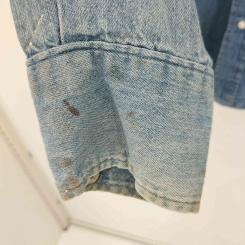 ダコタ dakota 70S~80S USA製 FIVEBROTHER デニムウエスタンシャツ メンズ import:M