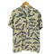 コロンビア Columbia 魚 レーヨンオープンカラーシャツ メンズ import:L