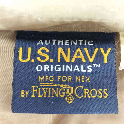 ユーエスネイビー U.S.NAVY 90s USA製 開襟 ミリタリーシャツ メンズ import:M