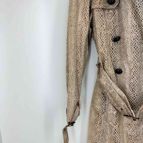 Rivet&Blue ラクーンファー フェイクレザー コート Y2K レディース JPN:M