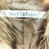 Rivet&Blue ラクーンファー フェイクレザー コート Y2K レディース JPN:M