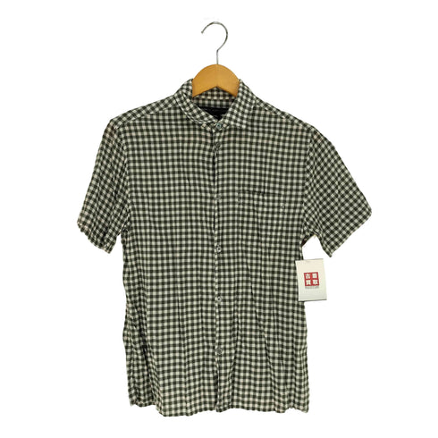 マークバイマークジェイコブス Marc by Marc Jacobs チェック柄 レーヨンコットン レギュラーカラー シャツ レディース import:XS