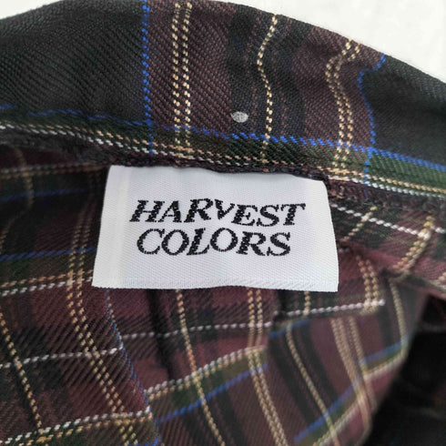 HARVEST COLORS USA製 Y2K チェックプリーツスカート レディース 5