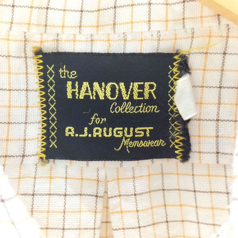 HANOVER チェック柄 ボタンダウンシャツ メンズ