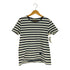 アクネストゥディオズ ACNE STUDIOS フェイスモチーフワッペン ボーダー クルーネック Tシャツ レディース import:XS