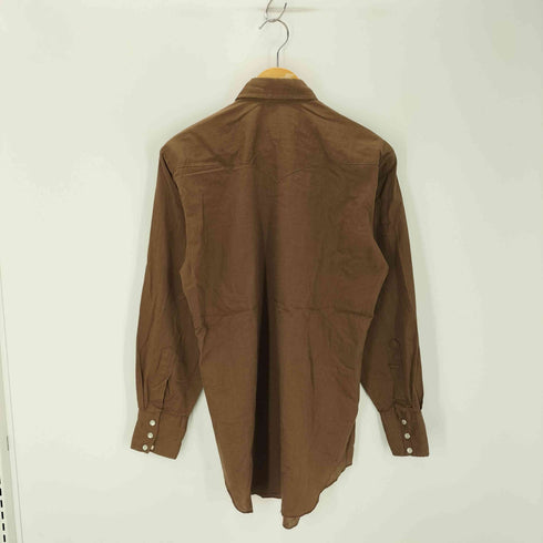 エイチバーシー H BAR C RANCHWEAR 70S USA製 襟芯 ウエスタンシャツ メンズ 33