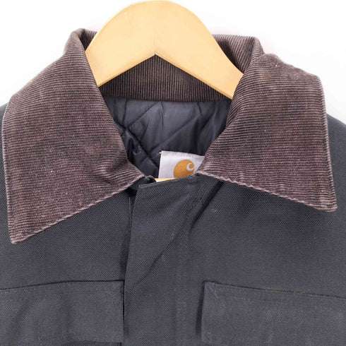 カーハート Carhartt 80s-90s Arctic Traditional Jacket 襟コーデュロイ トラディショナルコート ナイロンダック 裏地キルティング メンズ JPN:M