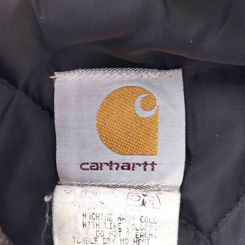 カーハート Carhartt 80s-90s Arctic Traditional Jacket 襟コーデュロイ トラディショナルコート ナイロンダック 裏地キルティング メンズ JPN:M