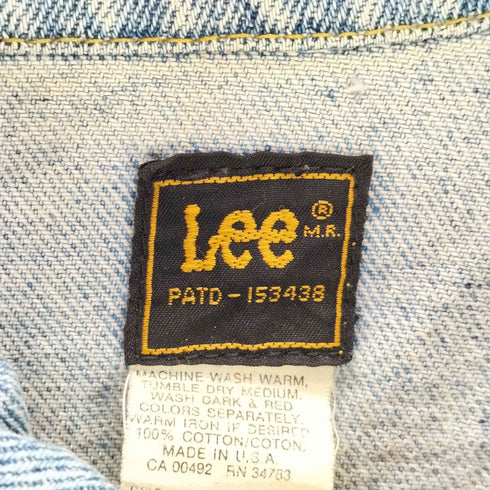 リー Lee 90S USA製 デニムジャケット 153438 メンズ JPN:L