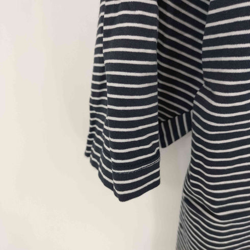ユナイテッドアローズグリーンレーベルリラクシング UNITED ARROWS green label relaxing COMFY COOL ボーダー クルーネック Tシャツ メンズ JPN:XL