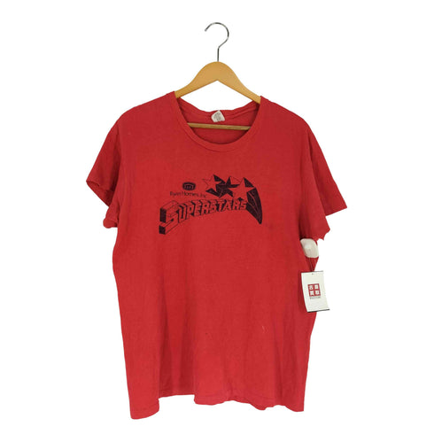ヘインズ Hanes 70s USA製 三角タグ シングルステッチ プリント Tシャツ メンズ import:XL