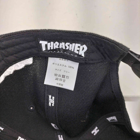 スラッシャー THRASHER SKATE AND DESTROY キャップ メンズ