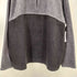 ギャップ Gap 00S リフレクター パイピング 2トーン ハーフジップ プルオーバー フリースジャケット メンズ import:L