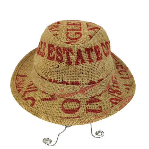 HILLS HATS 総柄ストローハット メンズ