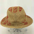 HILLS HATS 総柄ストローハット メンズ