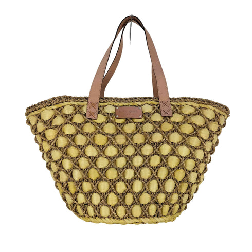 ケイトスペードニューヨーク kate spade NEW YORK レザーハンドル カゴ トートバッグ レディース