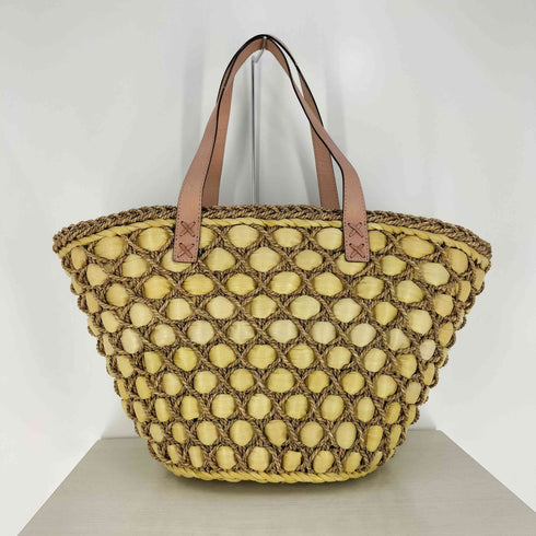 ケイトスペードニューヨーク kate spade NEW YORK レザーハンドル カゴ トートバッグ レディース