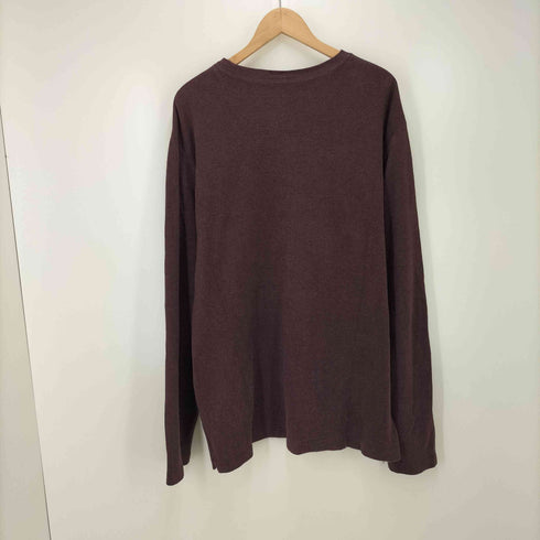 バナナリパブリック BANANA REPUBLIC 00S ニット編み クルーネック スウェット メンズ import:L