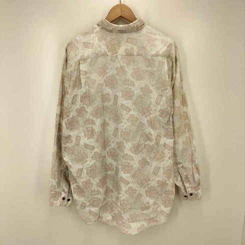セントアーサー SENT ARSER 総柄 レギュラーカラー L/S シャツ ビッグサイズ メンズ 3L