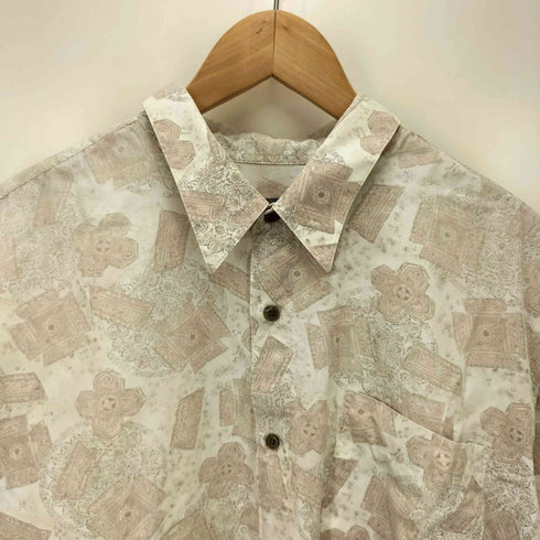 セントアーサー SENT ARSER 総柄 レギュラーカラー L/S シャツ ビッグサイズ メンズ 3L