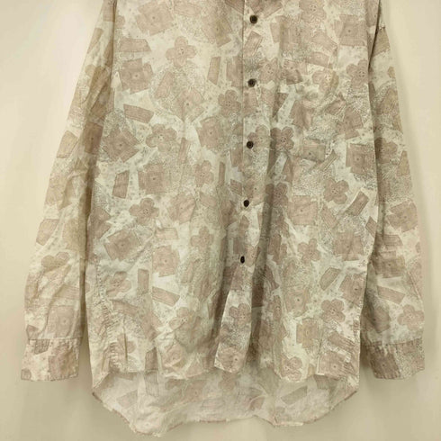 セントアーサー SENT ARSER 総柄 レギュラーカラー L/S シャツ ビッグサイズ メンズ 3L