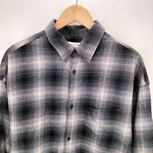 フリークスストア FREAKS STORE 23AW オンブレチェック L/S シャツ メンズ import:L