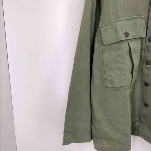 アルファインダストリーズ ALPHA INDUSTRIES M-43 HBT ヘリンボーン ツイル ジャケット 13スター メンズ import:M