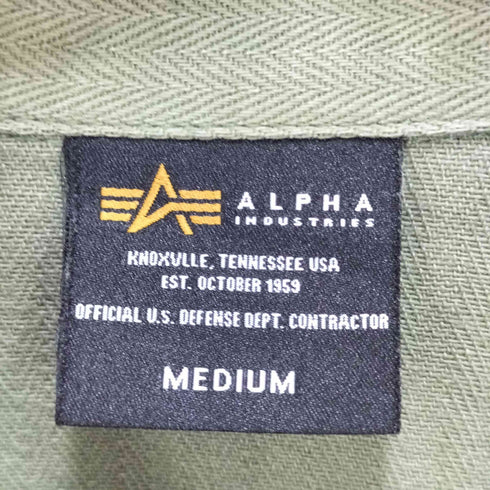 アルファインダストリーズ ALPHA INDUSTRIES M-43 HBT ヘリンボーン ツイル ジャケット 13スター メンズ import:M