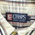 チャップスラルフローレン CHAPS RALPH LAUREN エンブレム刺繍 チェック シアサッカー L/S シャツ メンズ 2L