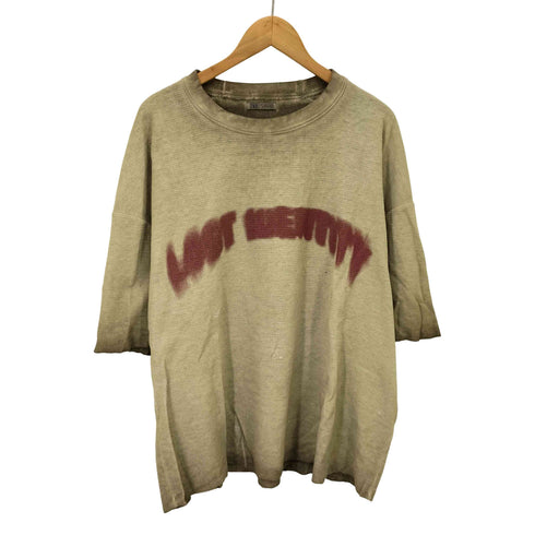 ザラ ZARA ダメージ デストロイ サーマル S/S カットソー メンズ import:L