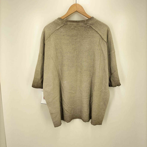 ザラ ZARA ダメージ デストロイ サーマル S/S カットソー メンズ import:L