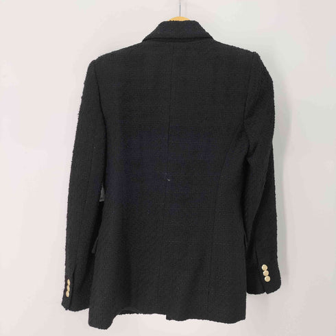 ザラ ZARA 金ボタン ダブルテーラードジャケット レディース import:S