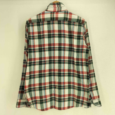 トゥームーン two moon コットン チェック ネルシャツ メンズ US:38