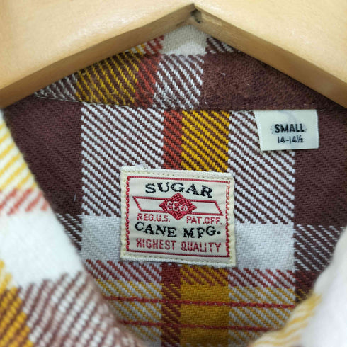 シュガーケーン SUGAR CANE TWILL CHECK WORK SHIRT メンズ JPN:S