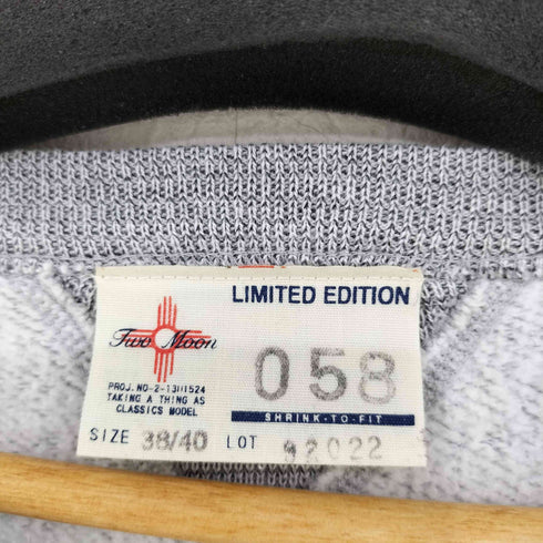 トゥームーン two moon V-gusset Set-in Sleeve Sweatshirt メンズ  38/40