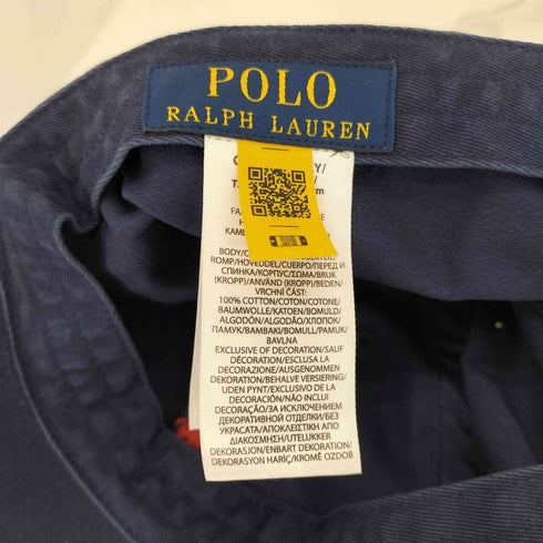 ポロラルフローレン POLO RALPH LAUREN ポニー刺繍 6パネルキャップ メンズ
