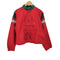 ポロバイラルフローレン Polo by RALPH LAUREN 80S 緑タグ クロップド ライン ハーフジップ プルオーバー ジャケット メンズ import:XL