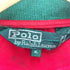 ポロバイラルフローレン Polo by RALPH LAUREN 80S 緑タグ クロップド ライン ハーフジップ プルオーバー ジャケット メンズ import:XL